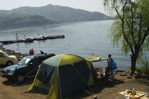 河口湖エリアキャンプ場