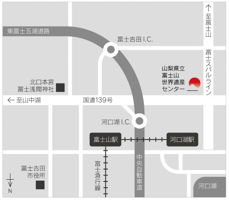 世界遺産センター地図