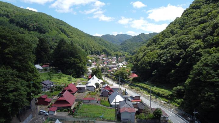 芦川の春夏風景イメージ