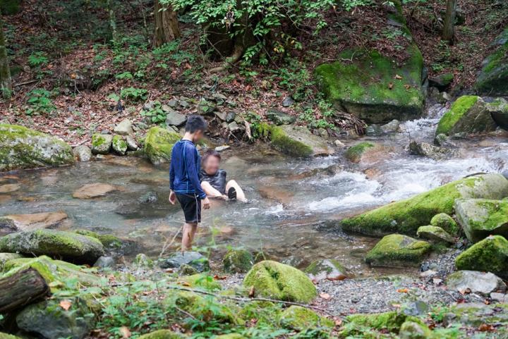 サウナ後のクールダウン芦川