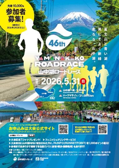 第46回スポニチ山中湖ロードレース