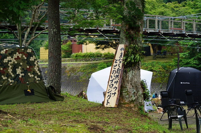 アウトドアサウナイベント外観