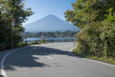 写真：大石公園を過ぎたところ