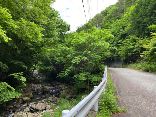 奥山温泉坂(南部町)