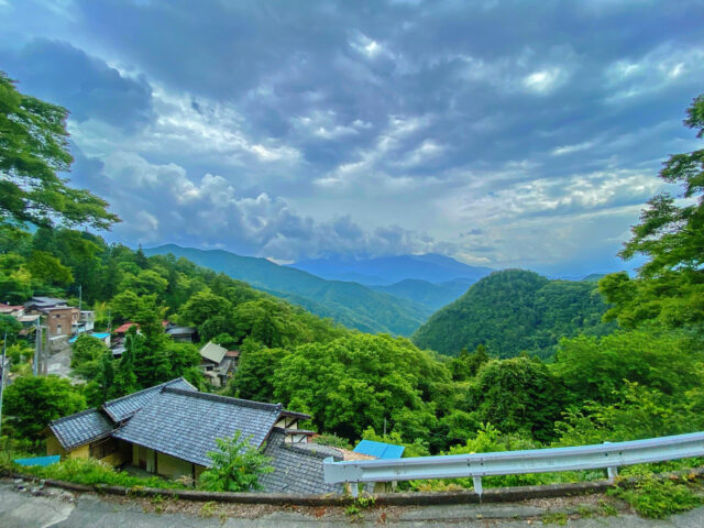 四尾連湖峠